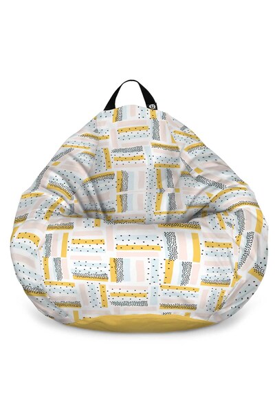 Updeco Fotoliu Puf Bean Bag tip Para L, impermeabil, indoor/outdoor, sac inte...