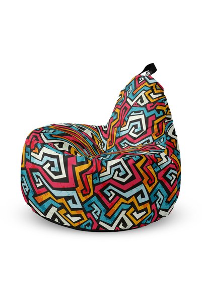Updeco Fotoliu Puf Bean Bag tip Big Chill, impermeabil, de interior/exterior,...