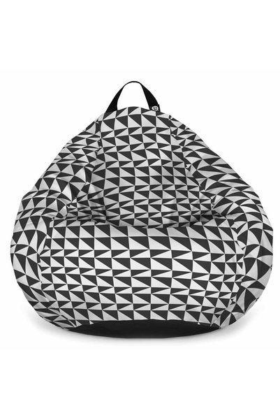 Updeco Fotoliu Puf Bean Bag tip XL, impermeabil, pentru interior/exterior, cu...