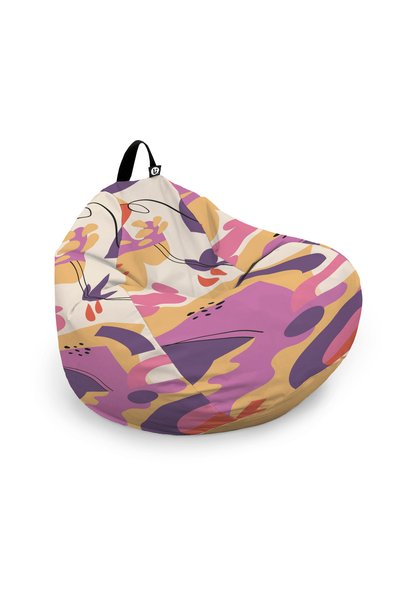 Updeco Husa exterioara Puf Bean Bag tip Para L, fara umplutura, impermeabil, ...