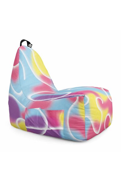 Updeco Fotoliu Puf Bean Bag tip Chill, sac interior, impermeabil, interior/ex...