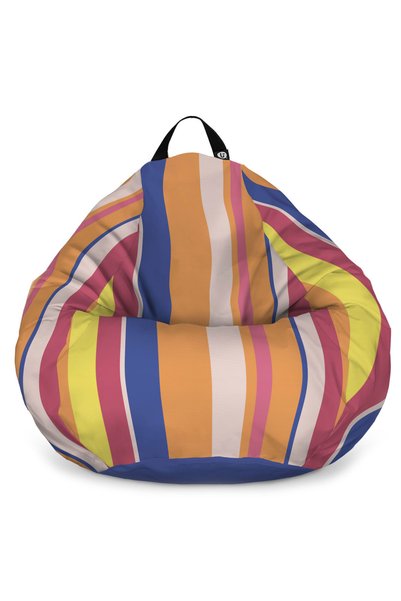Updeco Fotoliu Puf Bean Bag tip para L, impermeabil, indoor/outdoor, sac inte...