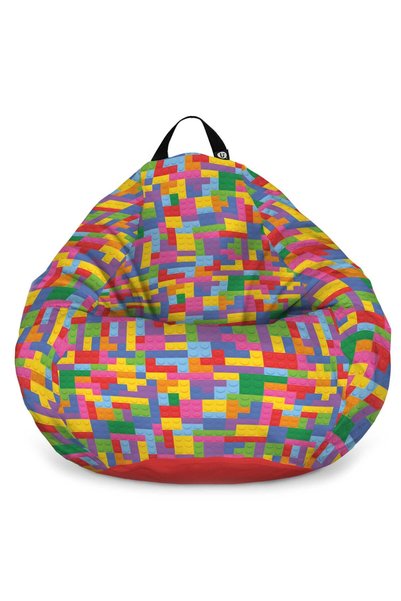 Updeco Fotoliu Puf Bean Bag tip Para L, impermeabil, indoor/outdoor, sac inte...