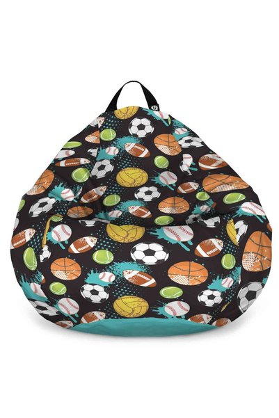 Updeco Fotoliu Puf Bean Bag tip para L, impermeabil, indoor/outdoor, sac inte...