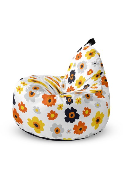 Updeco Fotoliu Puf Bean Bag tip Big Chill, impermeabil, pentru interior/exter...