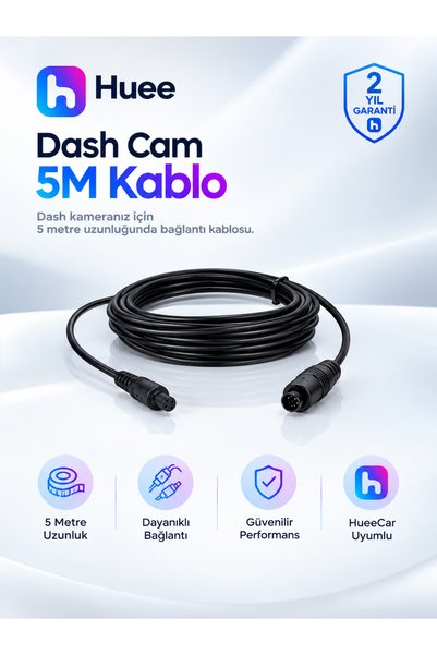 hueecar Arka Kamera Uzatma Kablosu 5.5m