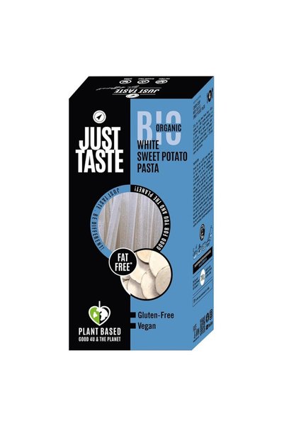 Just Taste Tagliatelle din cartof dulce alb, fără gluten, bio, 250g