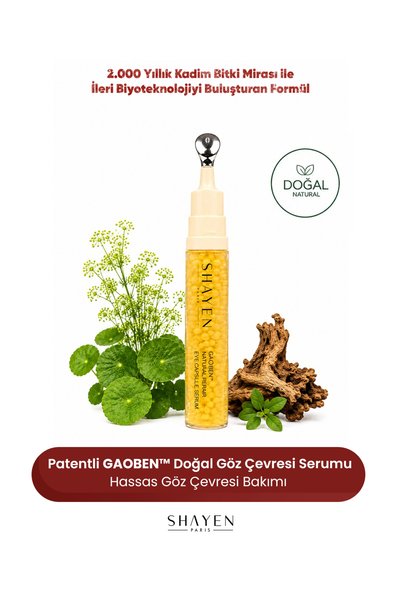 Shayen Paris GAOBEN™ Doğal Göz Çevresi Serumu | Koyu Halka & Şişlik Karşıtı &...
