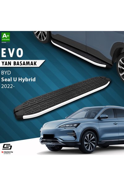 S Dizayn BYD Seal U Hybrid ile Uyumlu Evo Aluminyum Yan Basamak 193 Cm 2022 Üzeri A+ Kalite