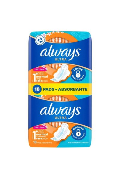 Always ΑΠΟΡΡΟΦΗΤΙΚΑ 18 ΤΕΜ. ULTRA INSTANT DRY
