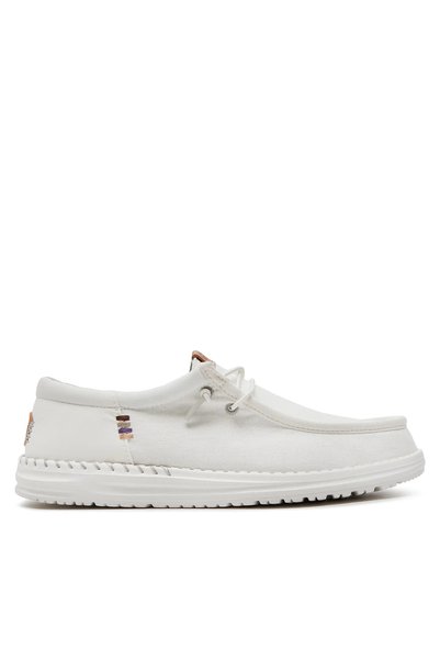 HEY DUDE Wally Funk Men's Shoes White 40677-1Ka
