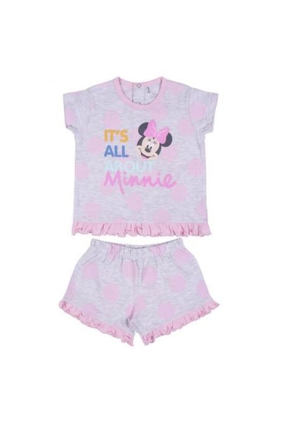 Disney Pijamale Minnie Mouse pentru fete, mânecă scurtă, vârsta 18 luni, 86 c...