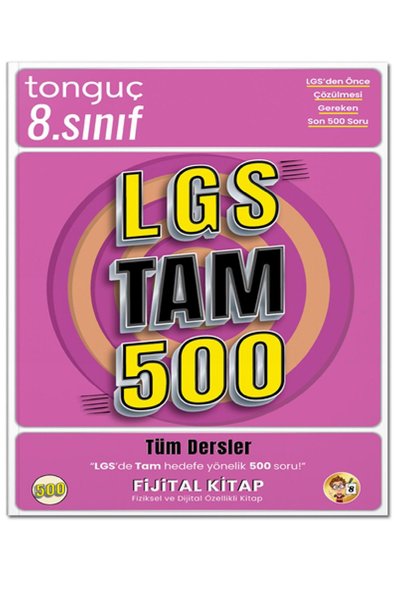 Tonguç Yayınları 8. Sınıf Lgs Tam 500 Soru Bankası Tüm Dersler -