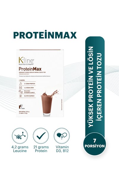 KALİBRA ProteinMax Çikolata Aromalı Yüksek Proteinli Toz İçecek | 21 g Protei...