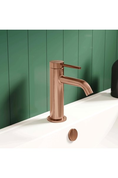 Artema Minimax Round Sink Faucet Brushed Copper A4353024