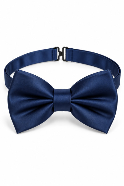 ELROZO Adult Classic Satin Bow Tie Adjustable