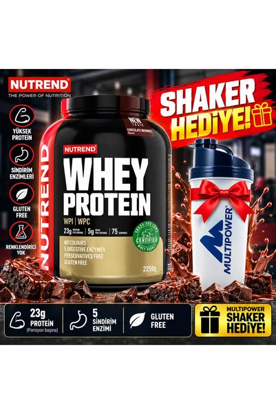 Nutrend Whey Protein 2250 Gr Çikolata Aromalı Whey Protein Tozu