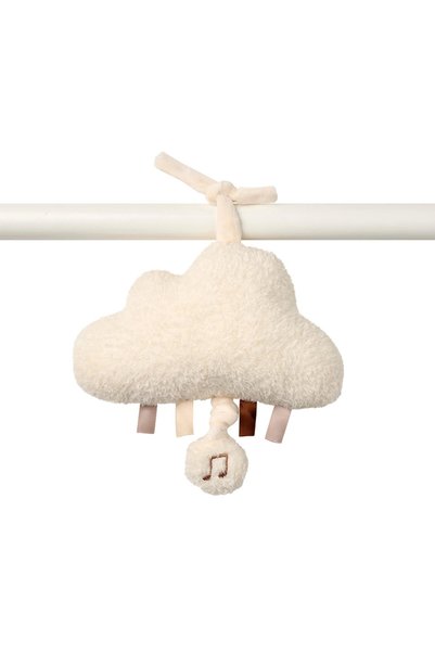 Nattou Pluș muzical TEDDY - nor - ecru / 15 cm