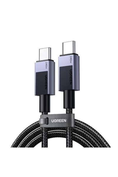 Ugreen Cablu Date si Incarcare USB-C - USB-C L513, 240W, 2m, Negru