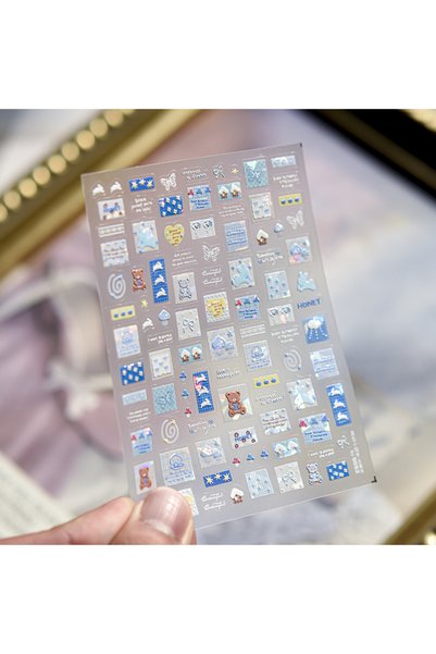Choice26 ملصقات أظافر NAILFYOU to5552 5D بتصميمات جذابة وعصرية على طراز Y2K، ...