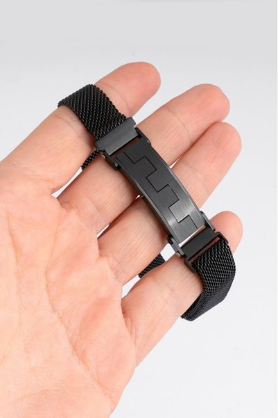 UKHWD SUPPLY Magnet I Watch Steel Men's Bracelet