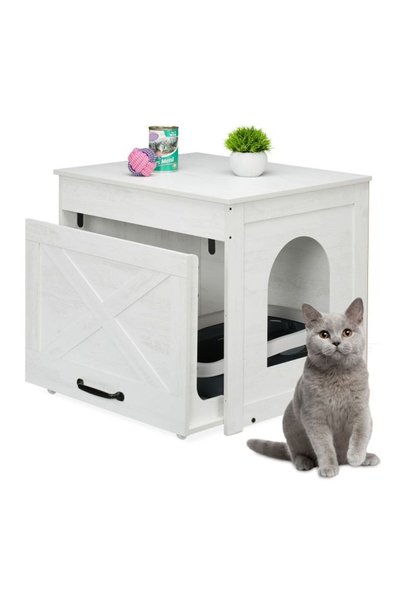 Relaxdays Cat cabinet for litter box