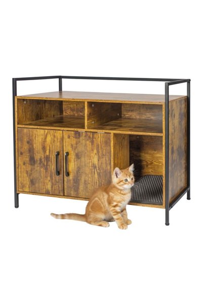 Relaxdays Litter tray cabinet