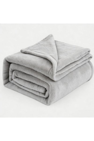 Generic Fleece Blankets Queen Size Navy Blue Throw Blankets for Bed, Luxury P...