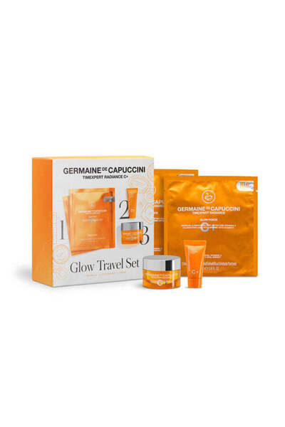 Germaine de Capuccini Set de îngrijire facială Travel Radiance – Set de călăt...
