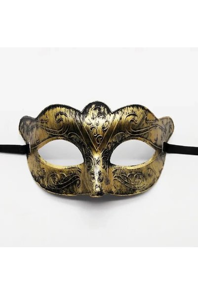 plentiful Plentifulgold Color Vintage Masquerade Mask – Venetian Style Party ...