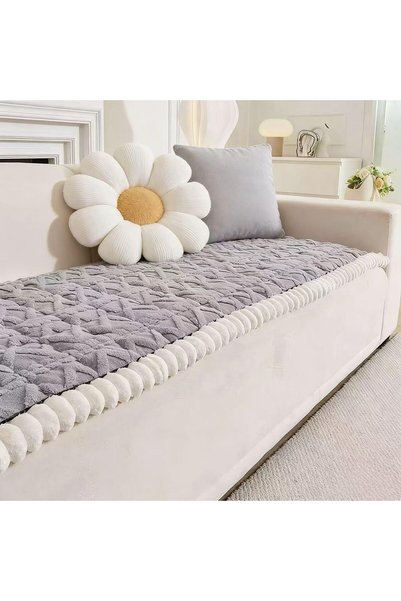Generic Sofa Cover, Couch Cover Non-Slip Washable Couch Protector for Pets Fr...