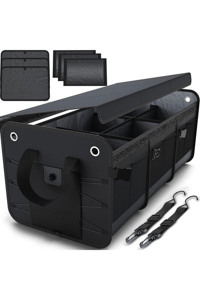 Generic Car Trunk Organizer, Trunk Organizer And Storage SUV, Multipurpose Wa...