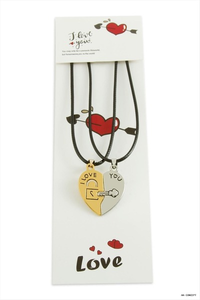 ZERO LAND CONCEPTA Friendship Necklace - Pair (223339) Necklace - Black