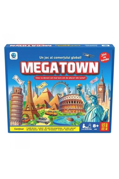 Smile Games Επιτραπέζιο παιχνίδι «Megatown World Trade», Smile Games, Οικογεν...