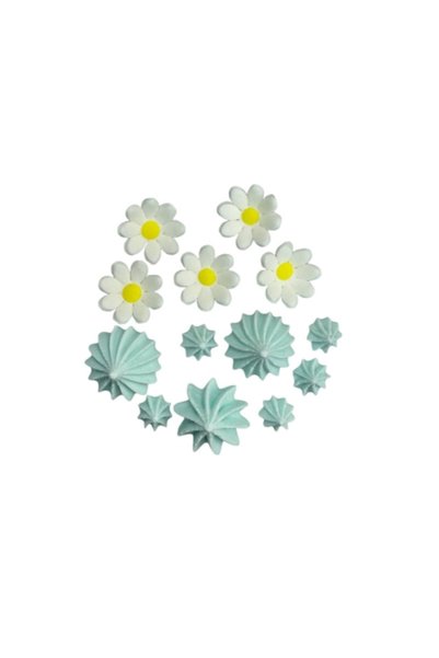 Anyta Cooking Decor comestibil - „Dansul florilor turcoaz”