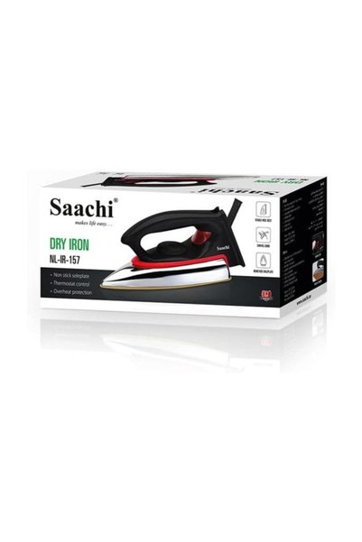 Generic Brand مكواة جافة ساتشي بقاعدة غير لاصقة بقوة 1000 واط NL-IR-157