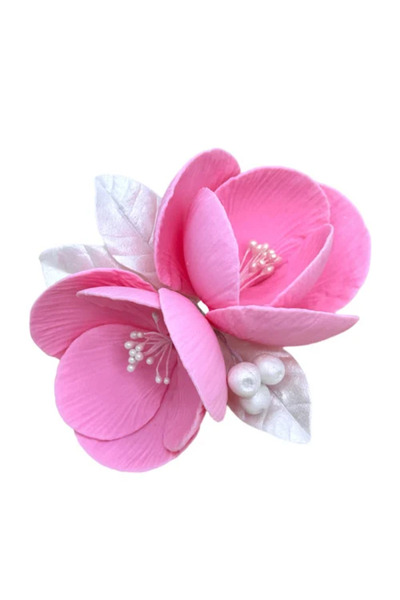 Anyta Cooking Decor comestibil - "Magnolia roz cu alb" - 1 buc