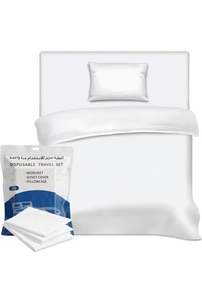Generic 1 Pack Disposable Sheets for Travel - Disposable Bed Sheets Queen Siz...