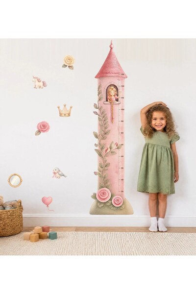 Promotional Print Детска ролетка „Princess Tower“, висококачествен текстилен ...