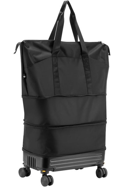 Generic Traveling Bag - Expandable Foldable Travel Bag with Wheels, Convertib...