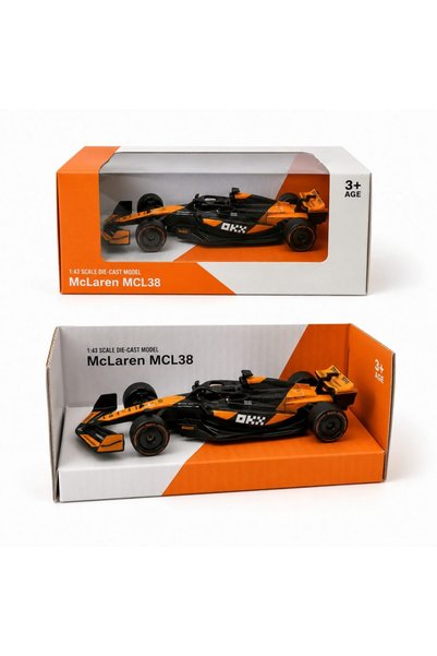 Bezos RW5243 1:43 F1 Pull-Back Car Licensed Metal Model Car—price per unit BZ...