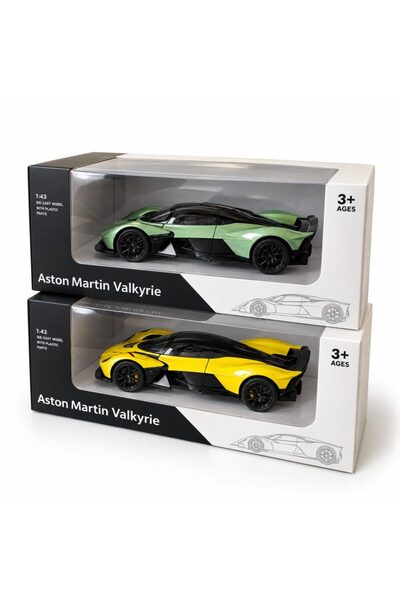 Bezos Rw8143 1:43 Aston Martin Valkyrie Die-Cast Metal Model Car (Price Per U...