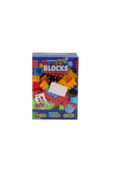 Bezos 84-Piece Building Blocks in a Colorful Box BZELDR05