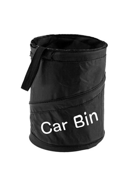 Generic Car Bin Car Waste basket Trash Can Litter Container Portable Fold Lea...