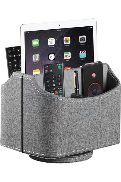 Generic Remote Control Holder, Spinning Remotes Caddy Organizer for TV Access...