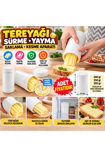 NW NessiWorld Butter Spreading, Spreading, Storage, Cutting Apparatus, Butter...