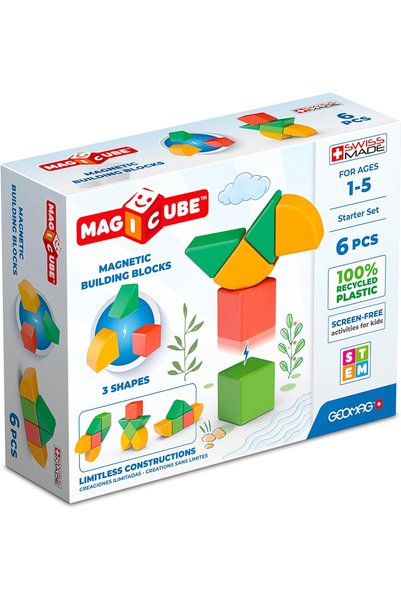 Generic 200 Magnetic Toy, Green, Yellow, Orange