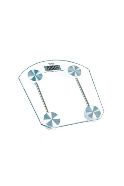 VICTRONIC Electronic and transparent bathroom scale,