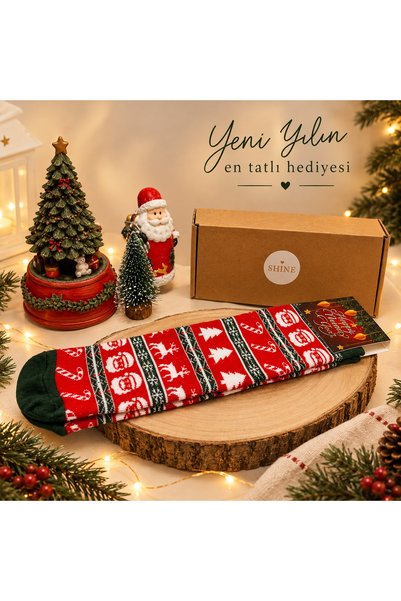 beshineunderwear Unisex Yılbaşı Çorap 🎅