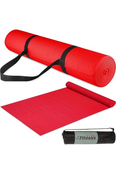 Generic Yoga Mat Double Layer Non Slip Yoga Mat Extra Thick High Density Tear...